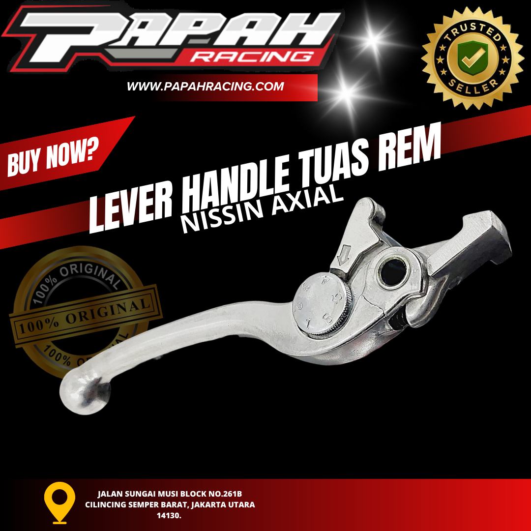 LEVER HANDLE HANDEL TUAS REM NISSIN AXIAL 